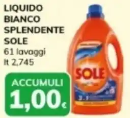 Basko Liquido bianco splendente SOLE offerta