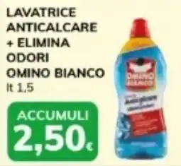 Basko Lavatrice anticalcare + elimina odori OMINO BIANCO offerta