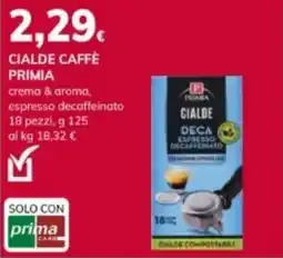 Basko Cialde caffè PRIMIA offerta