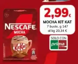 Basko Nescafe mocha kit kat 7 buste offerta