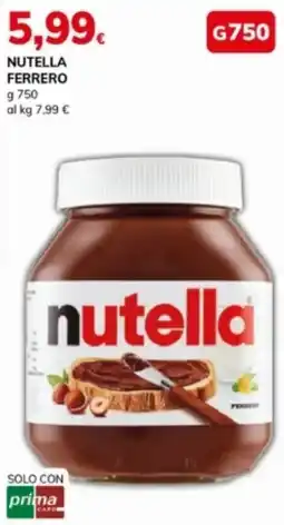 Basko Nutella FERRERO offerta