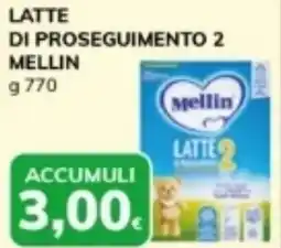 Basko Latte di proseguimento 2 MELLIN offerta