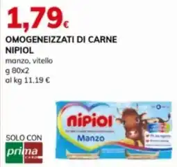 Basko Omogeneizzati di carne NIPIOL offerta