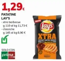 Basko Patatine LAY'S xtra barbecue offerta
