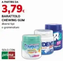 Basko Barattolo CHEWING GUM offerta