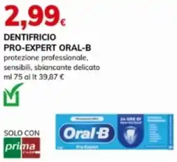 Basko Dentifricio pro-expert ORAL-B offerta