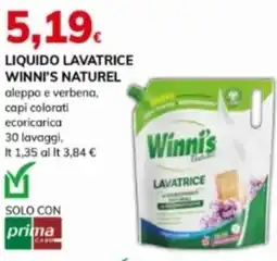 Basko Liquido lavatrice WINNI'S NATUREL offerta