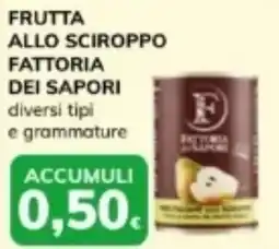 Basko Frutta allo sciroppo fattoria dei sapori offerta
