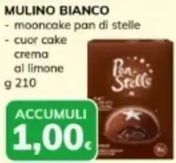 Basko Mulino bianco mooncake pan di stelle, cuor cake crema al limone offerta