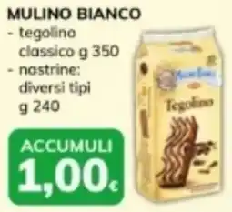 Basko MULINO BIANCO tegolino classico, nastrine offerta