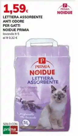 Basko Lettiera assorbente anti odore per gatti noidue PRIMIA offerta