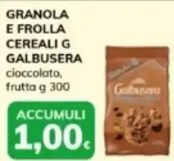 Basko Granola e frolla cereali G GALBUSERA offerta