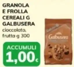 Basko Granola e frolla cereali g galbusera cioccolato, frutta offerta