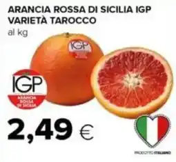 Tigre Arancia rossa di sicilia igp varietà tarocco offerta
