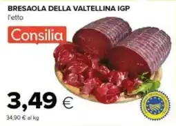 Tigre Bresaola della valtellina IGP Consilia offerta