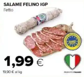 Tigre Salame felino IGP offerta