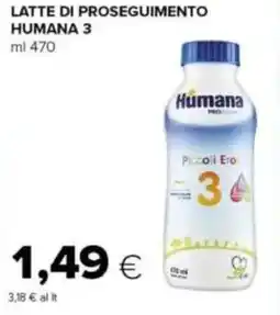 Tigre Latte di proseguimento HUMANA 3 offerta