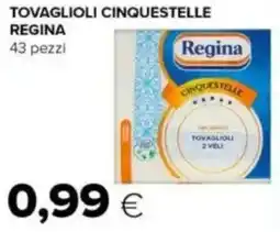 Tigre Tovaglioli cinquestelle REGINA offerta