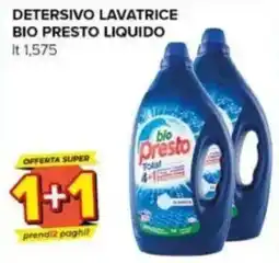 Tigre Detersivo lavatrice bio presto liquido offerta