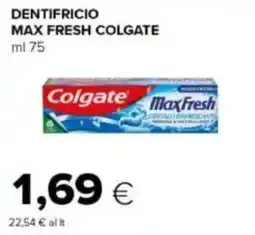 Tigre Dentifricio max fresh COLGATE offerta