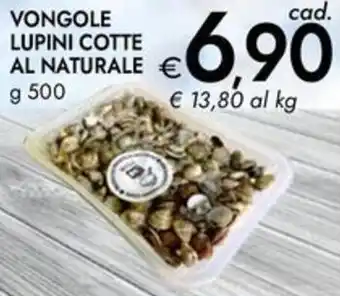 Bennet Vongole lupini cotte al naturale offerta