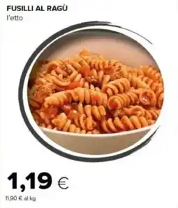 Tigre Fusilli al ragu offerta