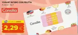 Tigre Consilia yogurt intero con frutta offerta