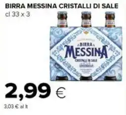 Tigre Birra messina cristalli di sale offerta