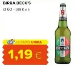 Tigre Birra BECK'S offerta