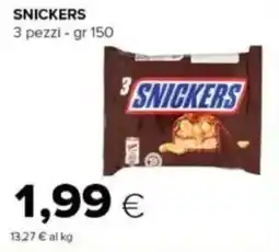 Tigre Snickers offerta