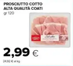 Tigre Prosciutto cotto alta qualità COATI offerta