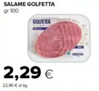 Tigre Salame GOLFETTA offerta