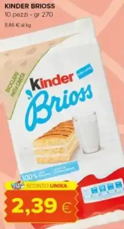 Tigre Kinder brioss offerta