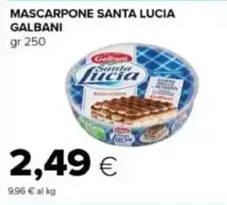 Tigre Mascarpone santa lucia GALBANI offerta