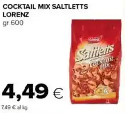 Tigre Cocktail mix saltletts LORENZ offerta