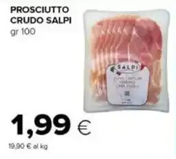 Tigre Prosciutto crudo SALPI offerta