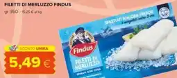 Tigre Filetti di merluzzo FINDUS offerta