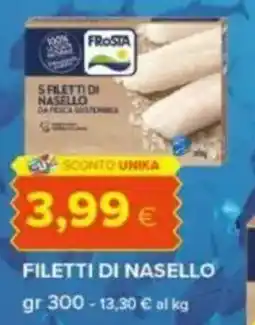 Tigre Filetti di nasello FROSTA offerta