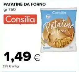 Tigre Patatine da forno Consilia offerta