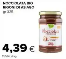 Tigre Nocciolata bio rigoni di asiago offerta