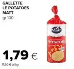 Tigre Gallette le potatoes MATT offerta