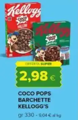 Tigre Coco pops barchette kellogg's offerta