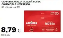 Tigre Capsule lavazza qualità rossa compatibile nespresso offerta