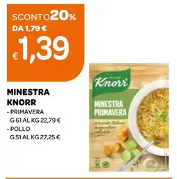 Ekom Minestra knorr primavera, pollo offerta