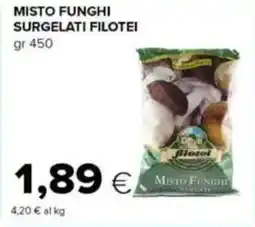 Tigre Misto funghi surgelati FILOTEI offerta