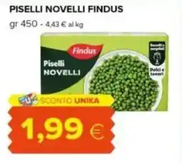 Tigre Piselli novelli FINDUS offerta