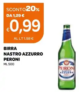 Ekom Birra nastro azzurro PERONI offerta