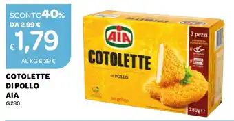 Ekom Cotolette di pollo AIA offerta