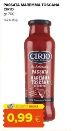Tigre Passata maremma toscana CIRIO offerta