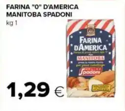 Tigre Farina "o" d'america MANITOBA SPADONI offerta